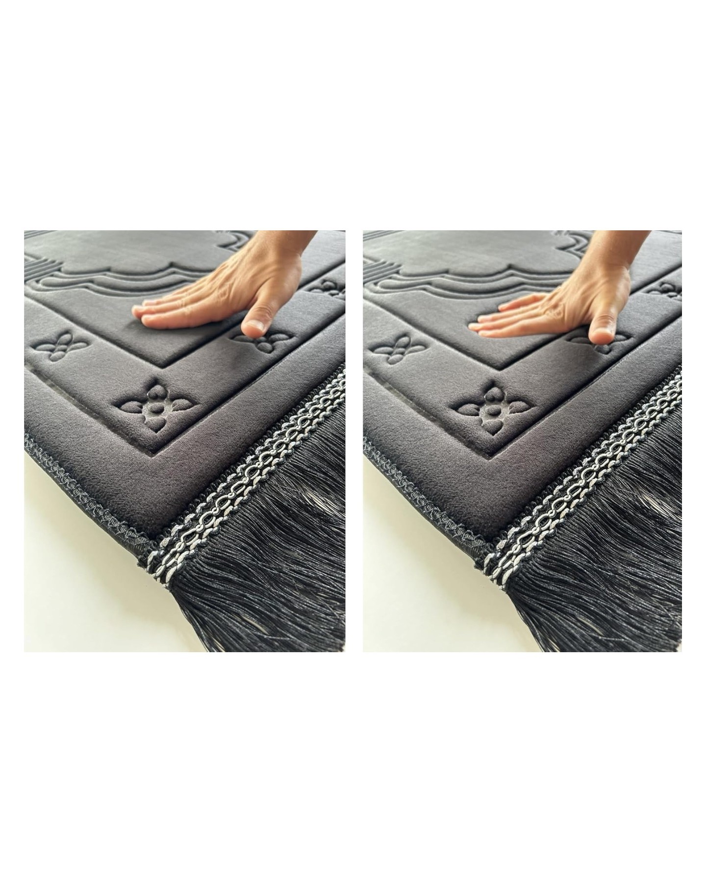Ergonomic prayer rug with memory foam - Green - 3