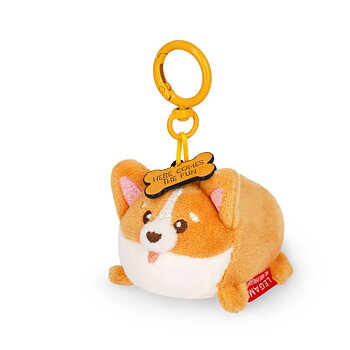 Super soft! Tiny, nøglering, Corgi