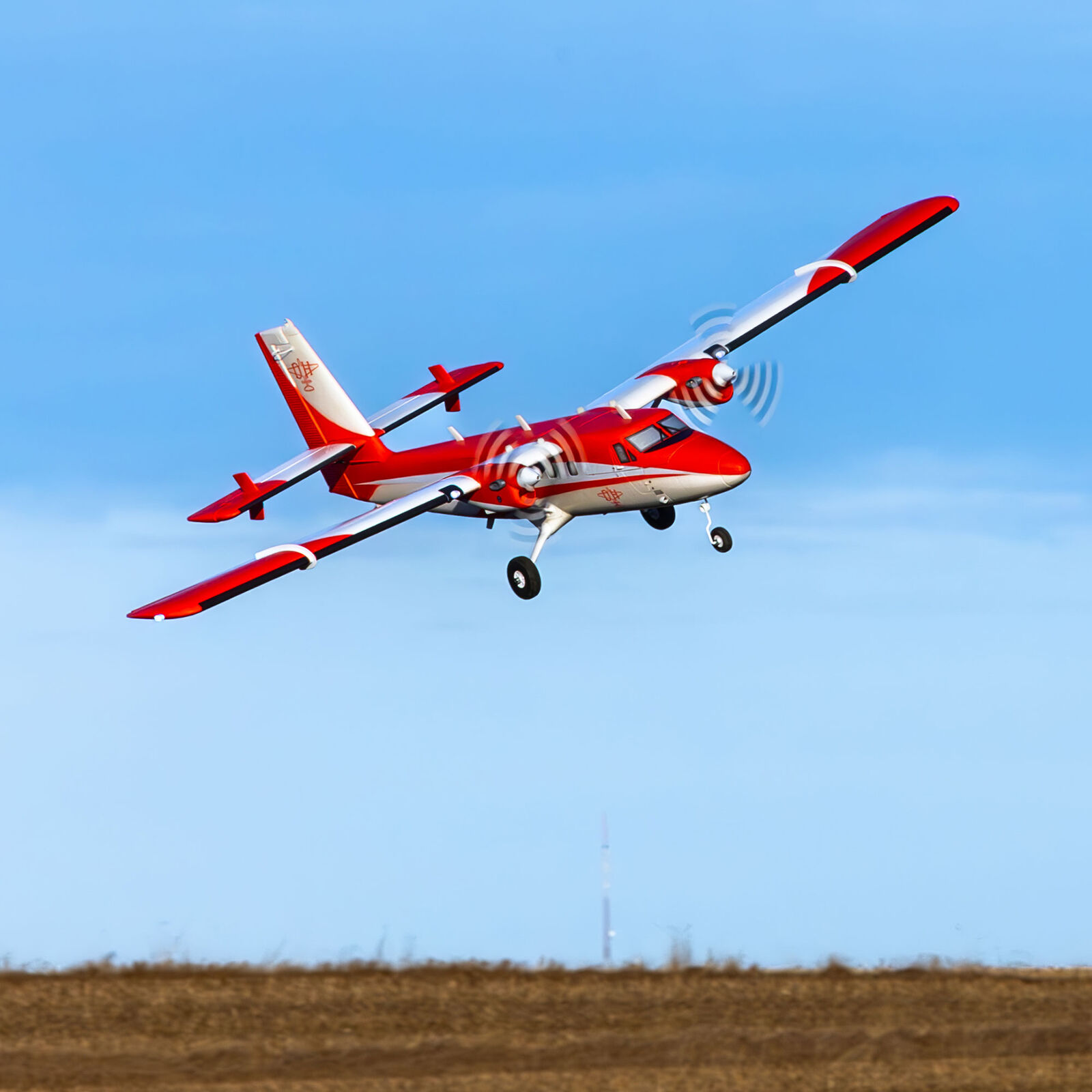 E-flite DHC-6 Twin Otter 1.4m BNF Basic with AS3X+ and SAFE Select - 7
