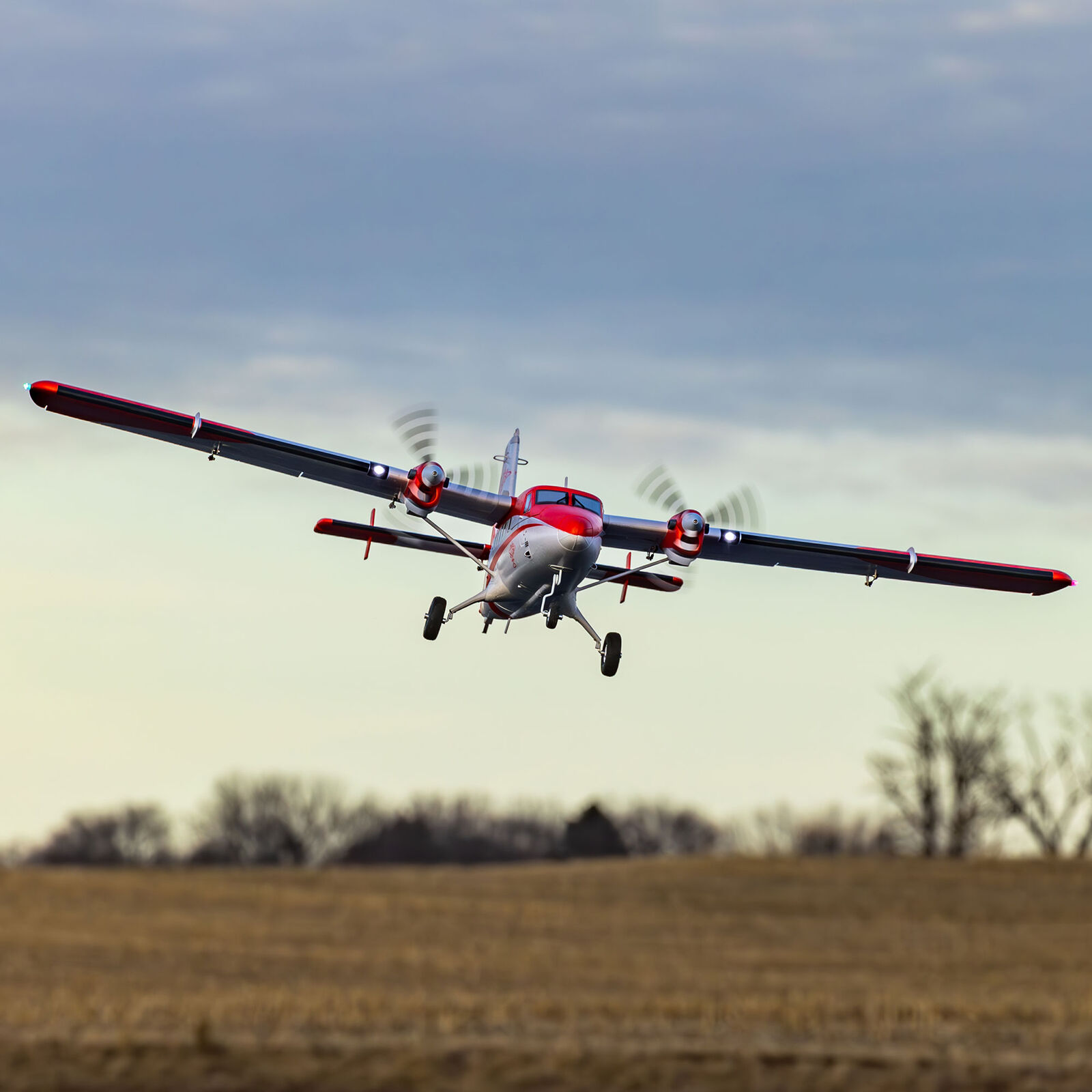 E-flite DHC-6 Twin Otter 1.4m BNF Basic with AS3X+ and SAFE Select - 8