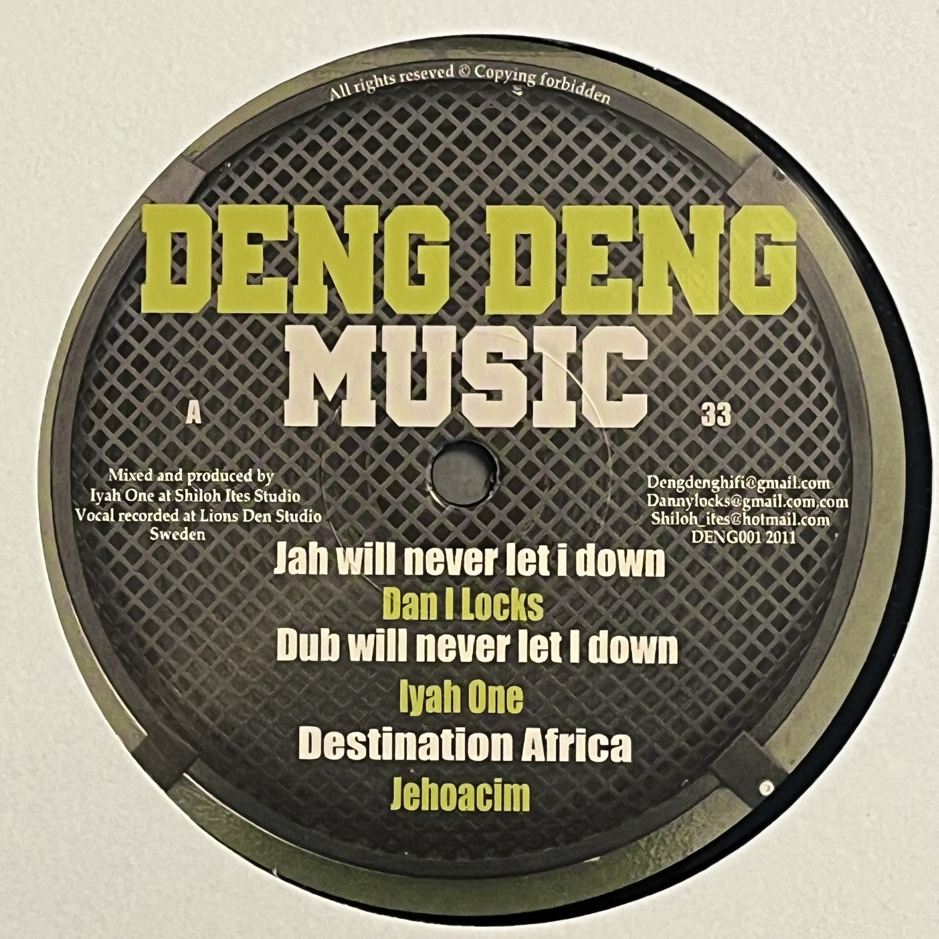 Dan I Locks – Jah Will Never Let I Down/Musical Soldier