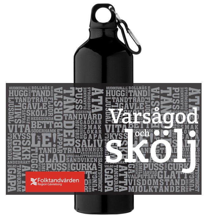 Vattenflaska metall