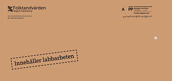 Kuvertpåse labbkuvert