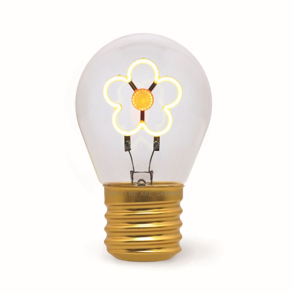 Bulb fiction, glödlampsformad bordslampa, Daisy