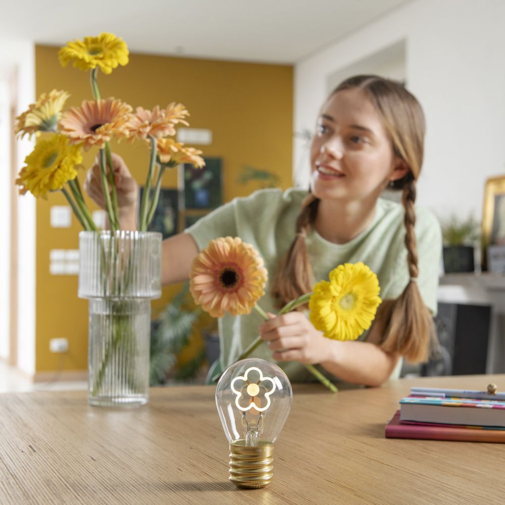 Bulb fiction, glödlampsformad bordslampa, Daisy - 7