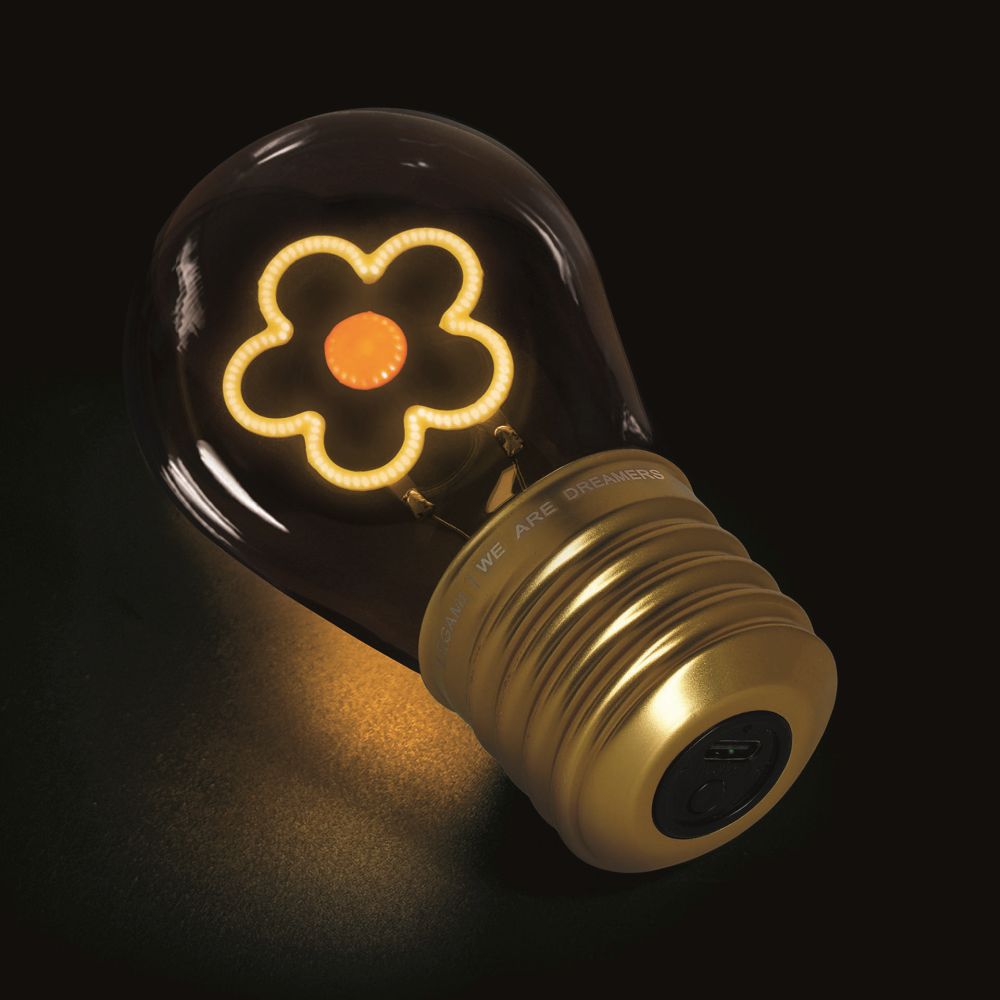 Bulb fiction, glödlampsformad bordslampa, Daisy - 4