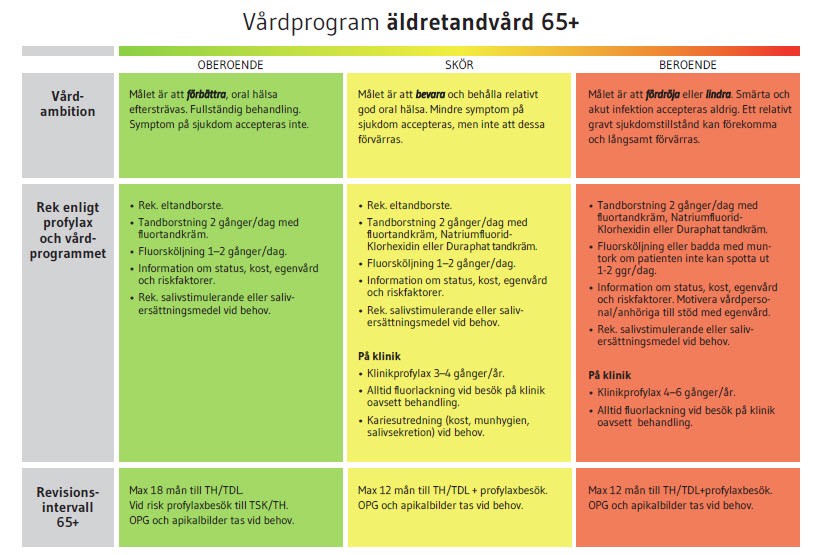 Vårdprogram äldre 65+