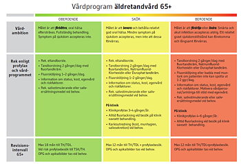 Vårdprogram äldre 65+