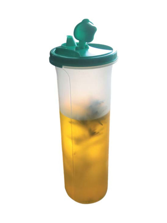 olive oil container 1L in plastic, various colors - 2