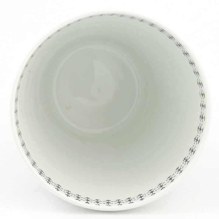 Raija Uosikkinen (Emilia 1959) Cone Vase with Graphic Motif 15 cm (2)