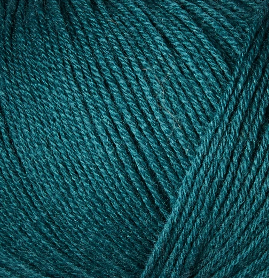 Merino Petroleum Green 50g Knitting for Olive - 2