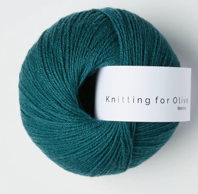 Merino Petroleum Green 50g Knitting for Olive