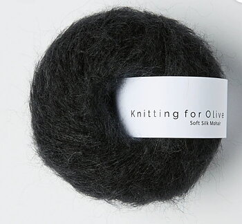 Soft Silk Mohair Licorice 25g Knitting for Olive