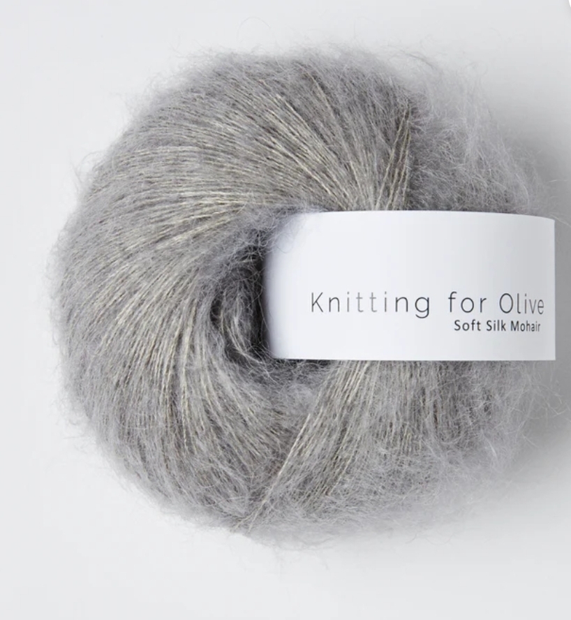 Soft Silk Mohair Rainy Day  25g Knitting for Olive