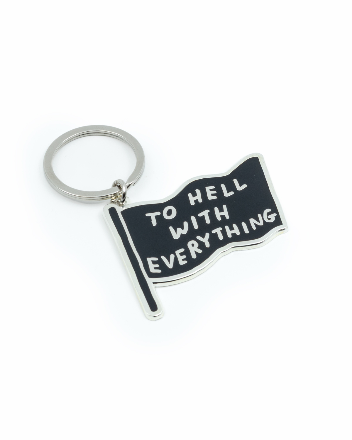 Shrigley Keyring, To Hell With Everything