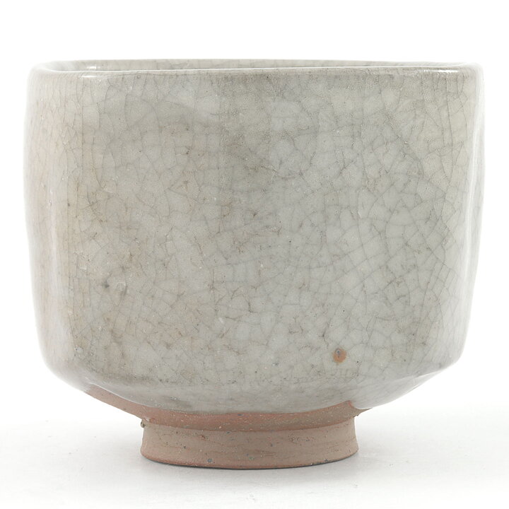 Isak Isaksson (2000s) Unique Chawan Bowl with Gray Craquelé Glaze 10 cm  #10