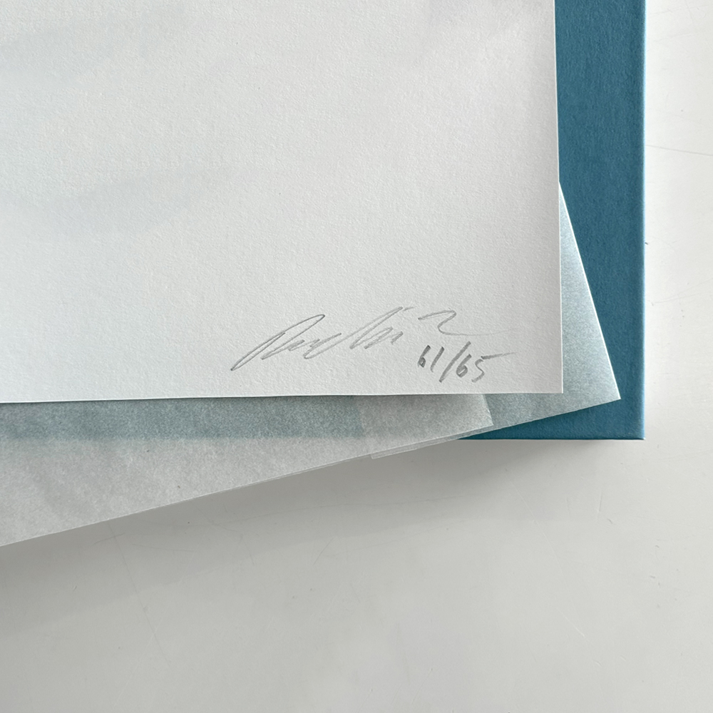 C.F. Dahl: Waiting for Waves [signed and numbered + print] - 7