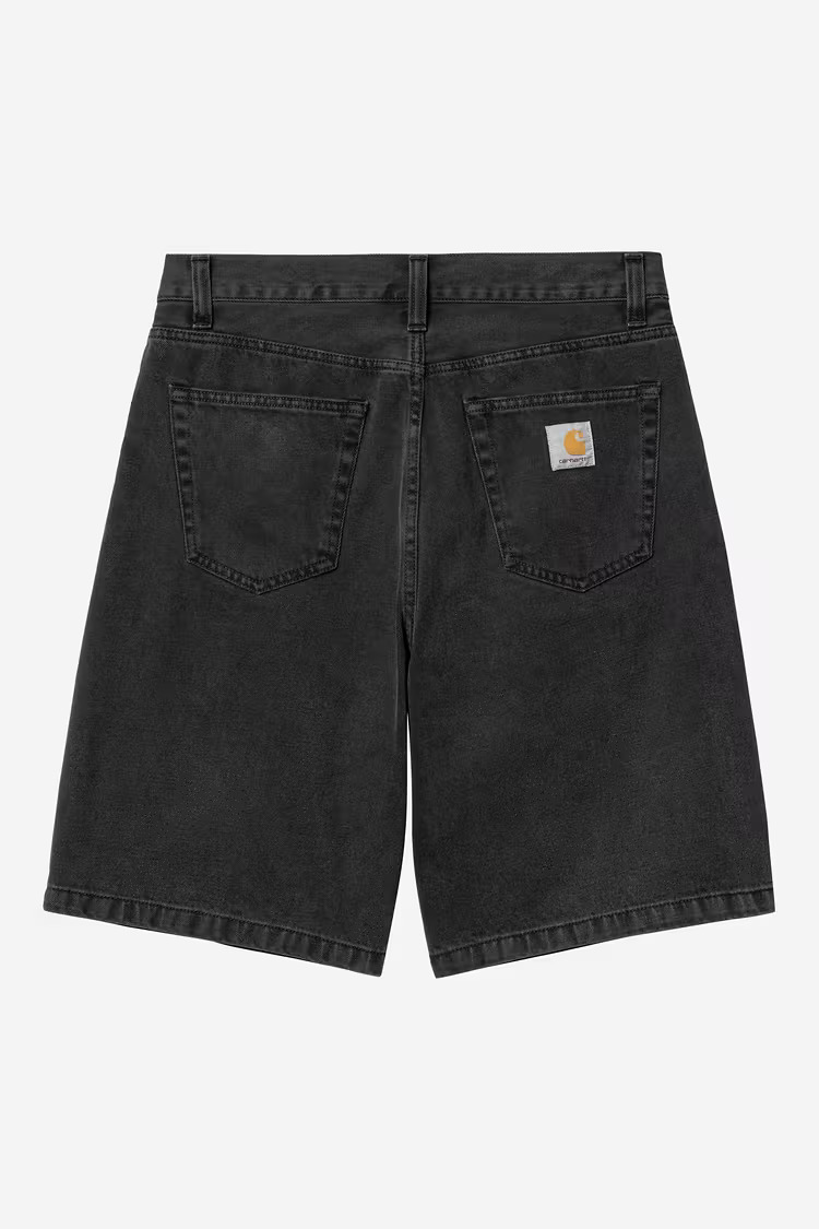 Carhartt WIP Landon Jeansshorts Black Stone Washed - 5