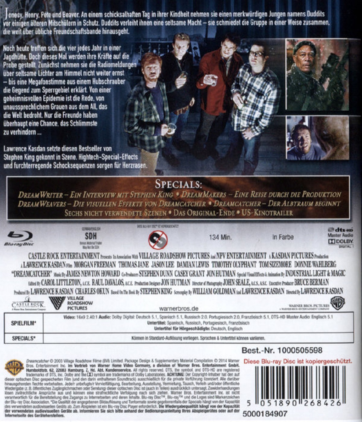 Dreamcatcher (ej svensk text) (Blu-ray) - 2
