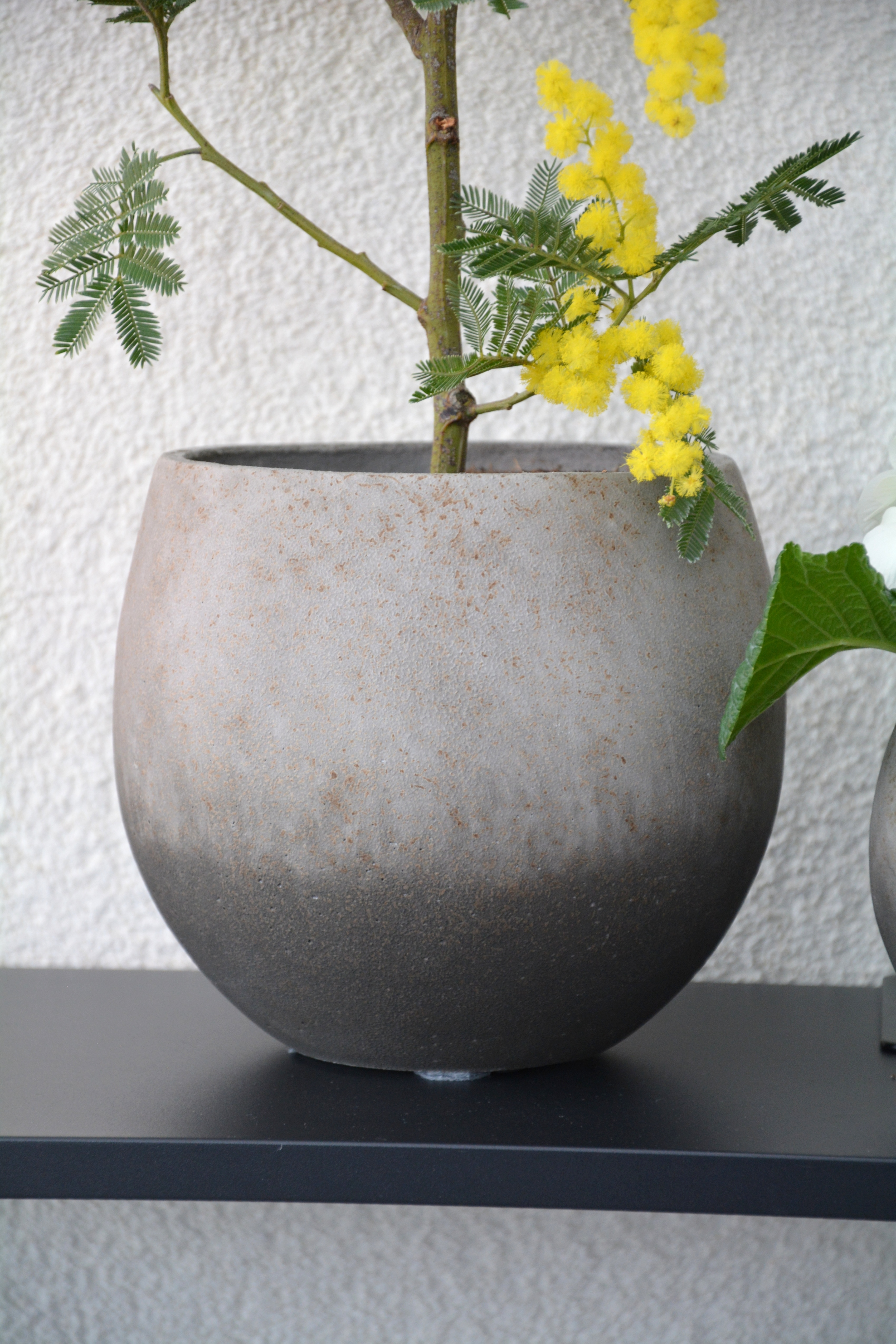 Kruka 2-färgad stor 18,5 cm