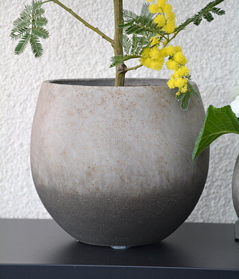 Kruka 2-färgad stor 18,5 cm