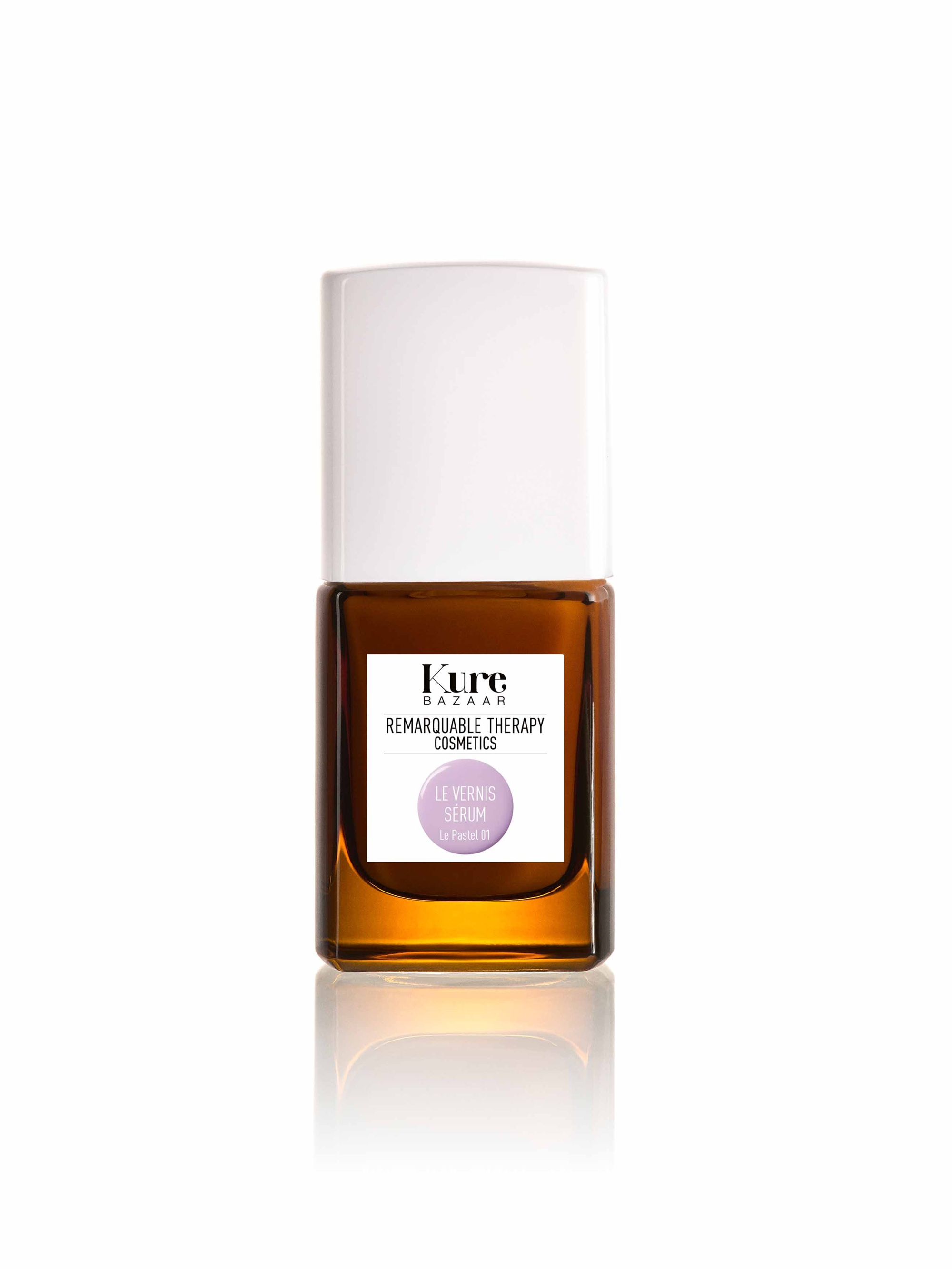 Kure Bazaar Remarquable Therapy Färgade nagelförstärkare Le Pastel 01