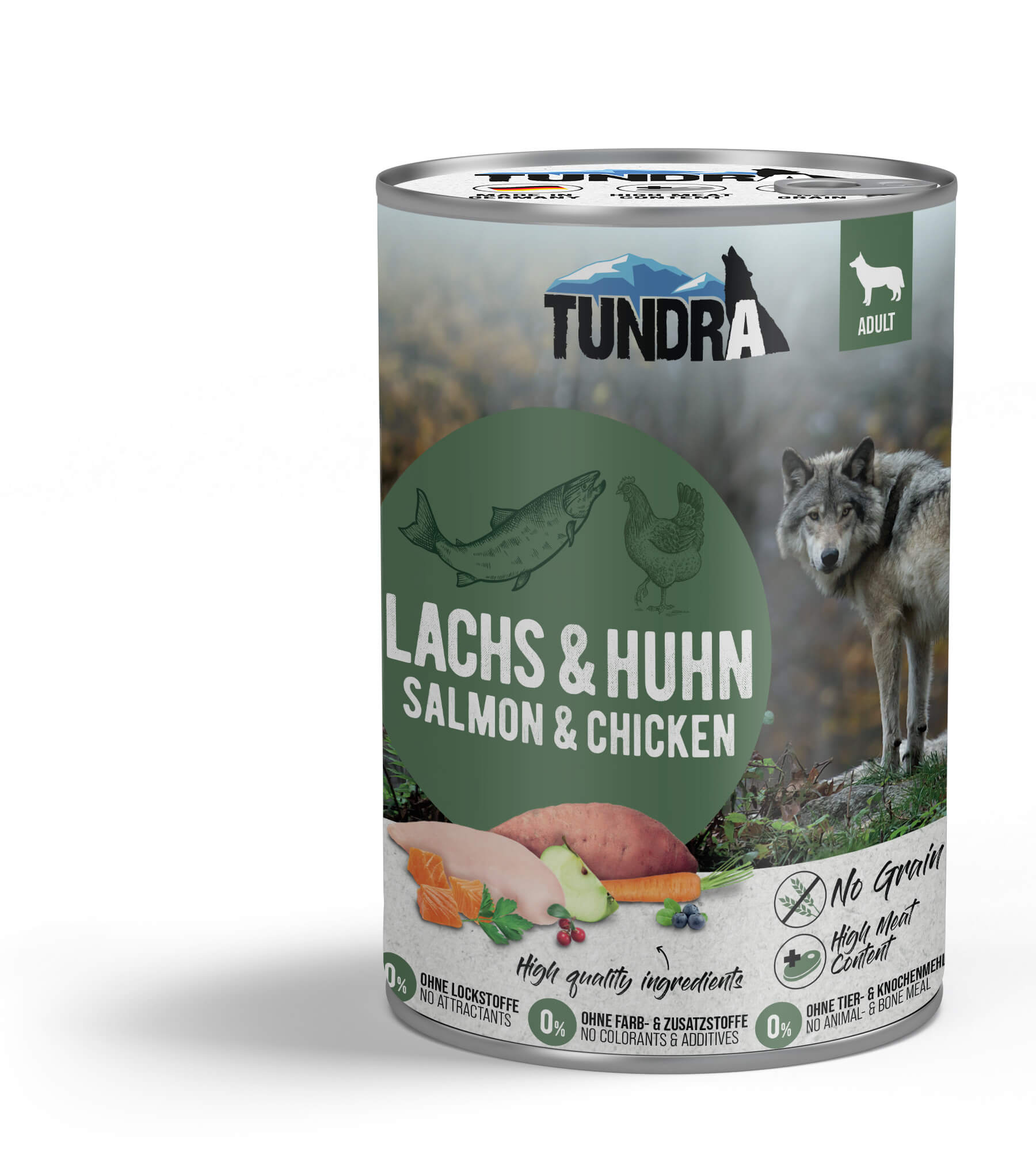TUNDRA - Lax & Kyckling 6 x 400 gram