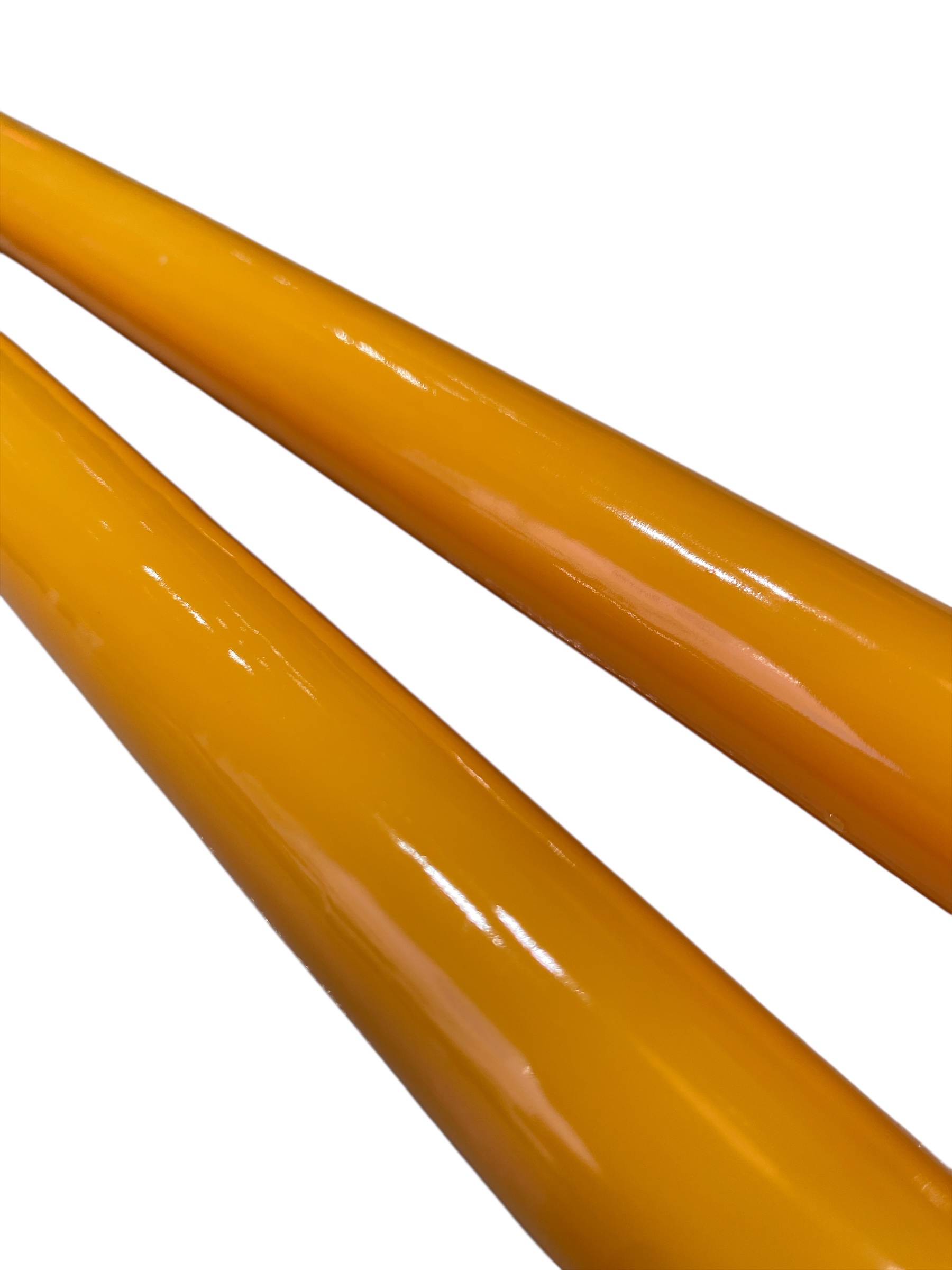 Antique Candle Yellow 45 cm  - 2