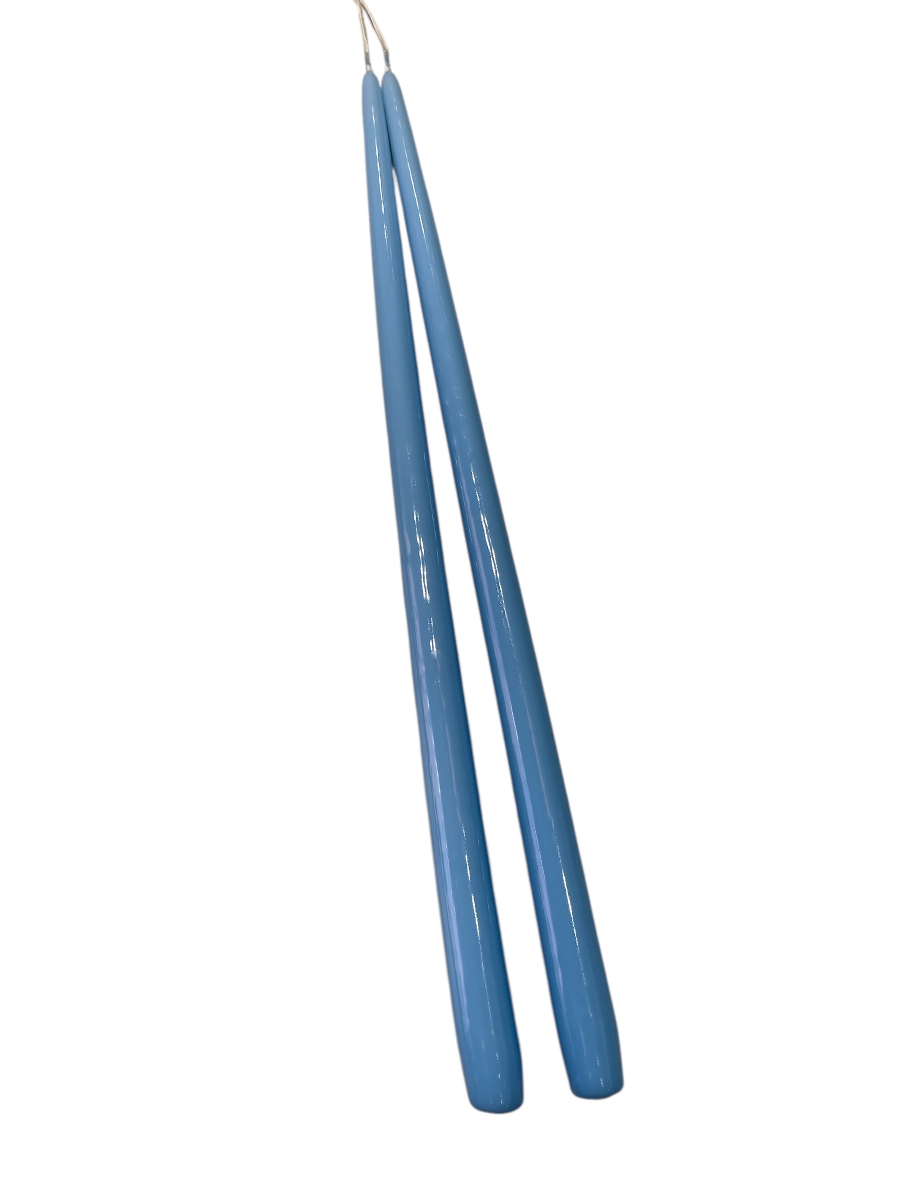 Antikljus Ljusblå 45 cm  Lack Parljus