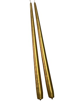 Antikljus Guld 45 cm Lack Parljus