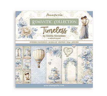 Stamperia Paper Pad 12X12 - Timeless