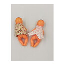 Dockhus Second Hand - Babyflickor Vintage E.S.  Tyskland 1950 - 60 talet
