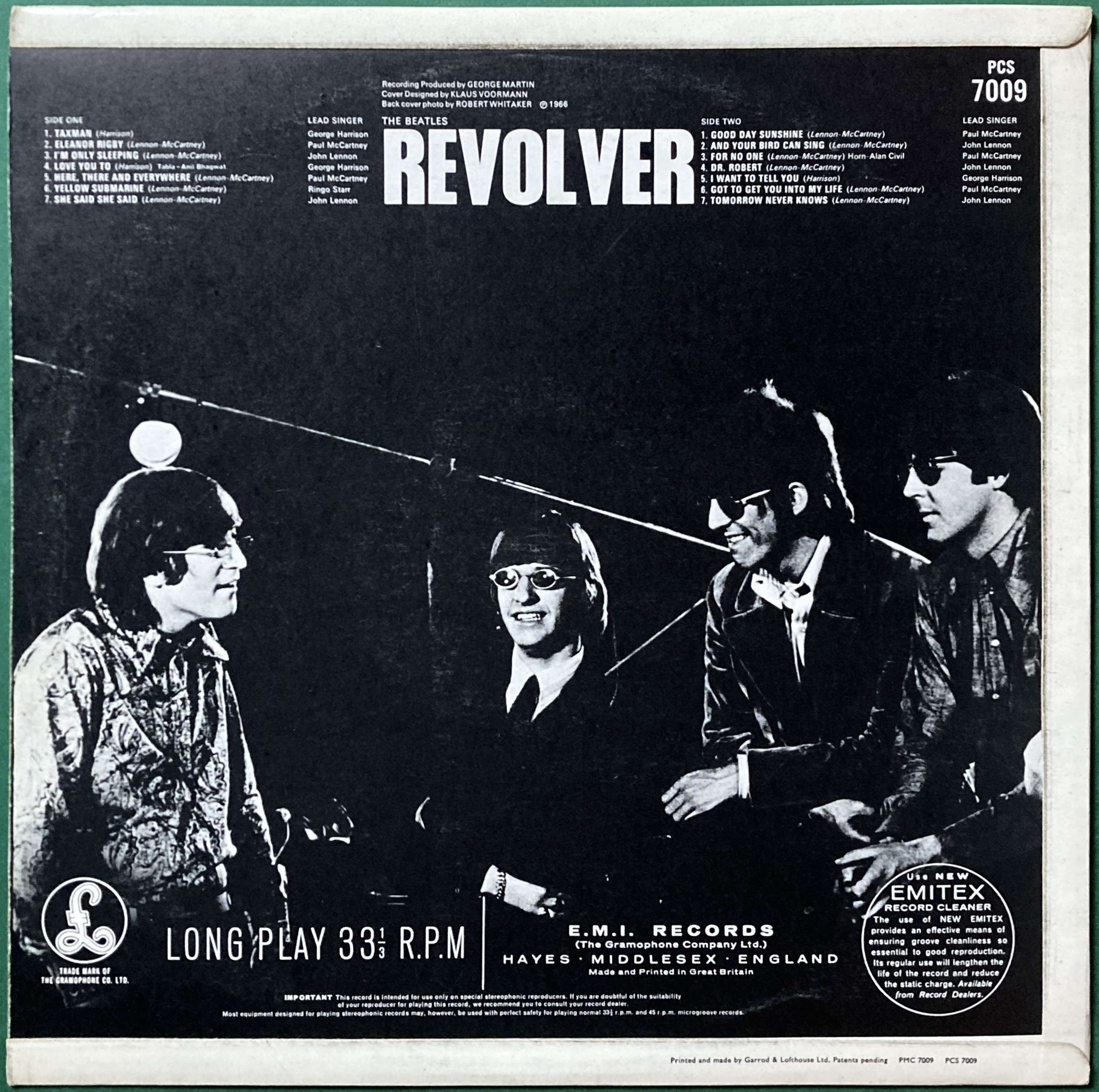 BEATLES - Revolver UK-orig Stereo LP 1966 - 2