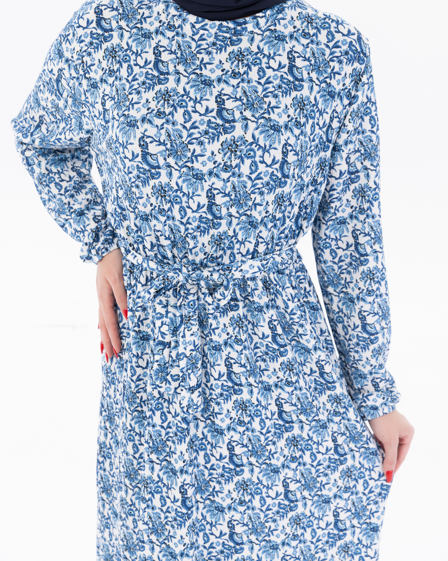 Day dress - Blue - 8