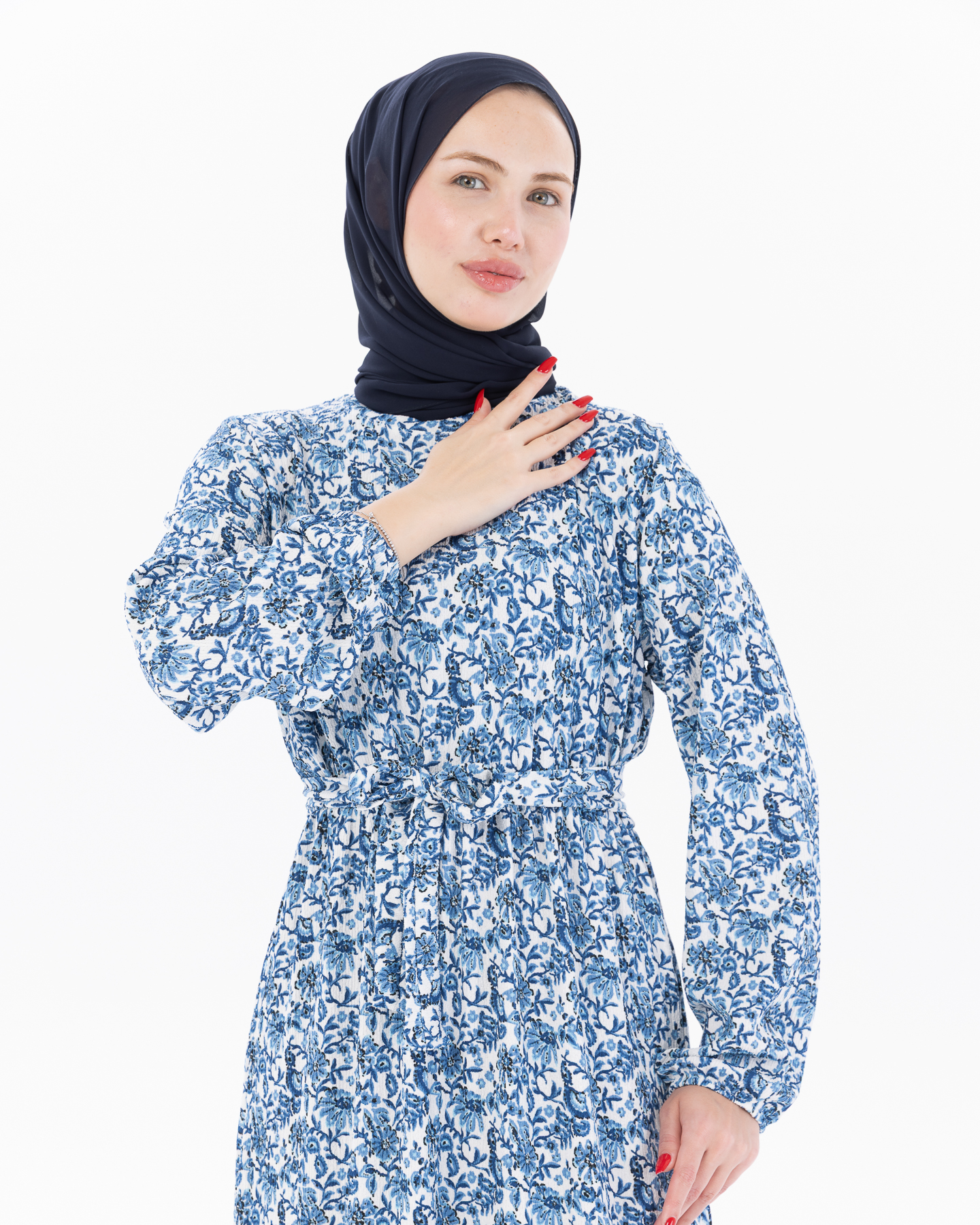 Day dress - Blue - 4