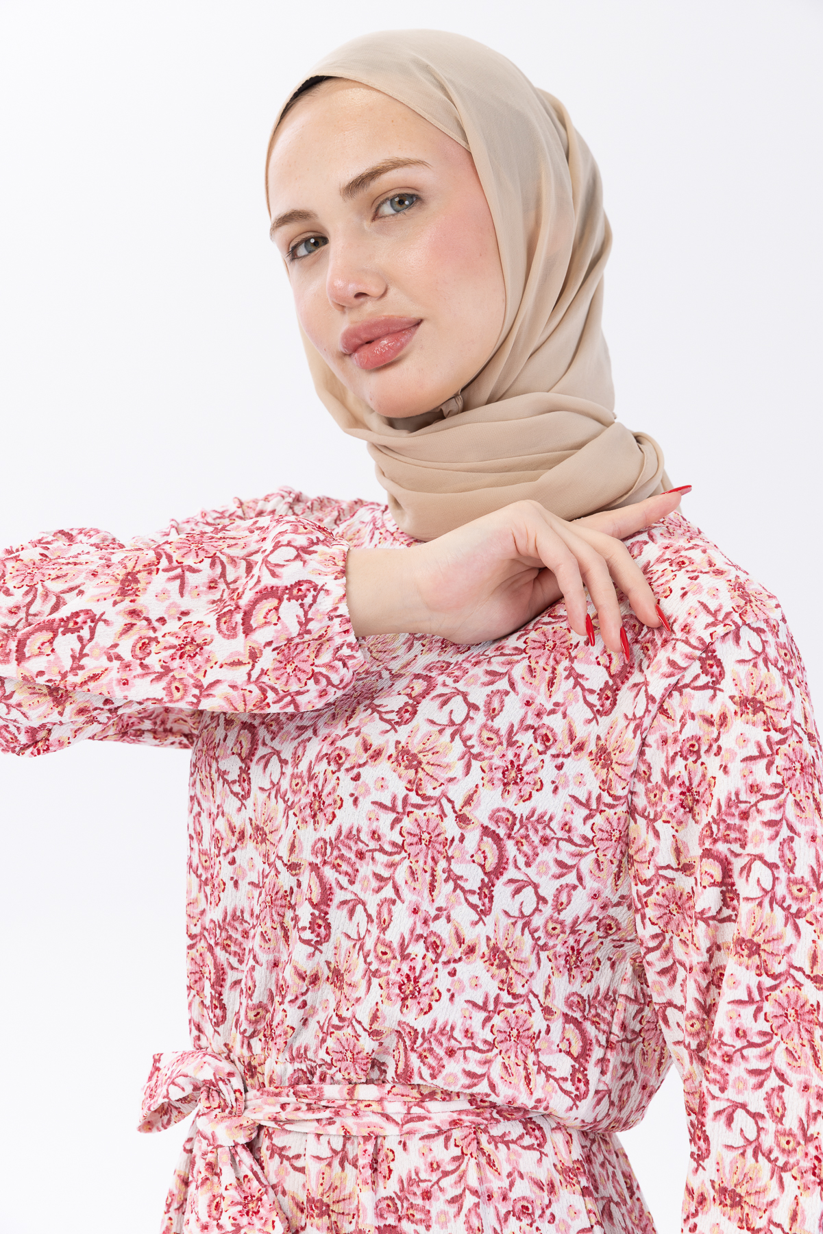 Day dress - Peach - 8