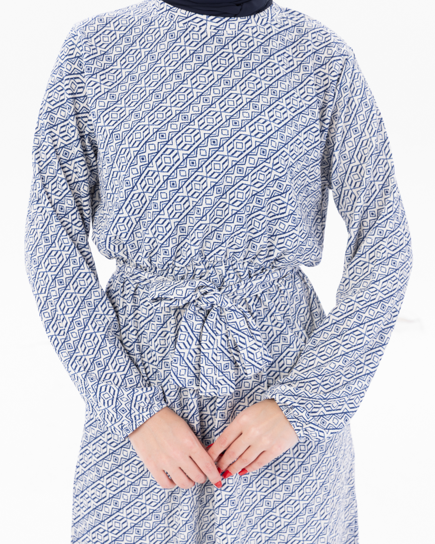 Day dress - Blue - 8