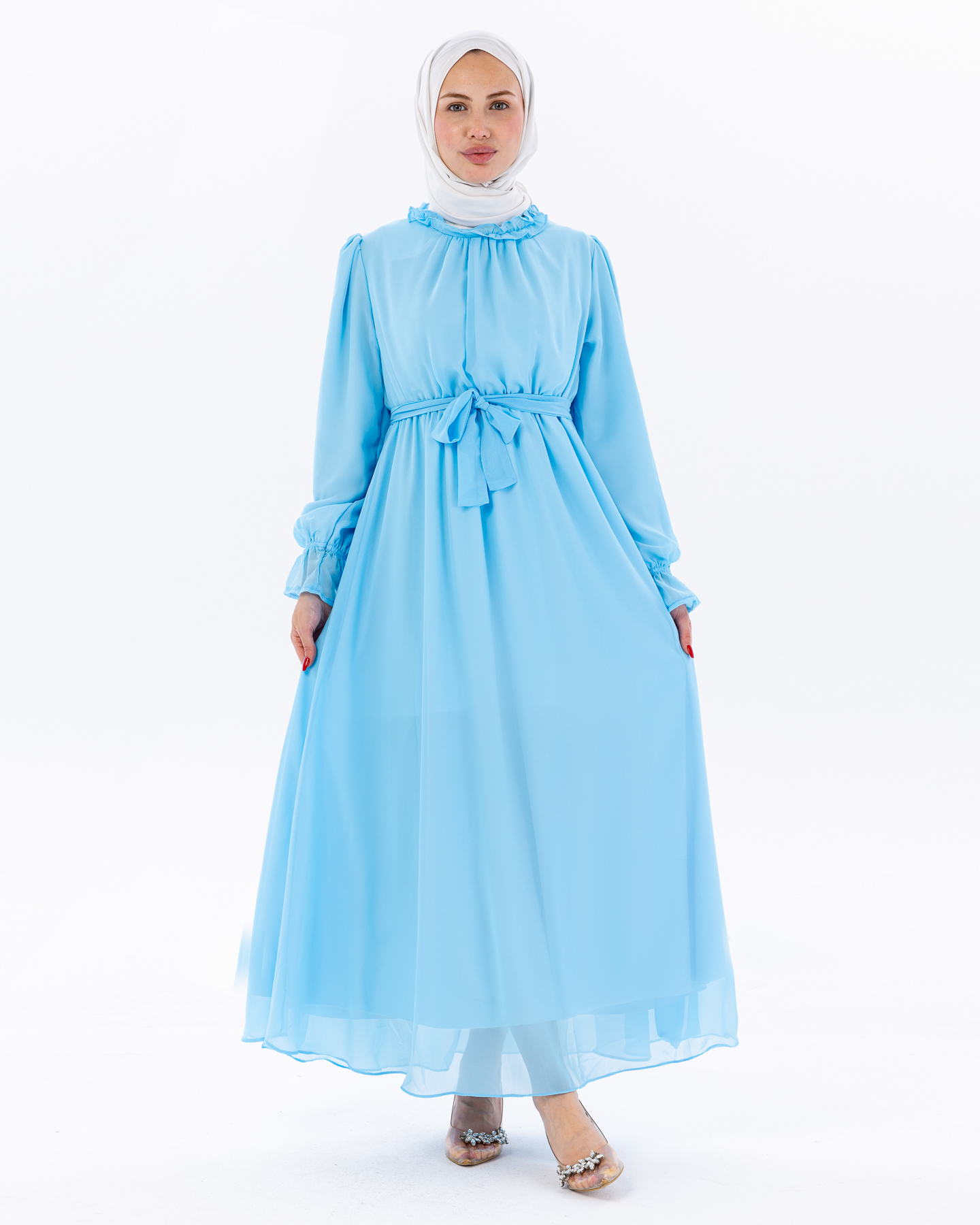 Day dress - Blue - 4