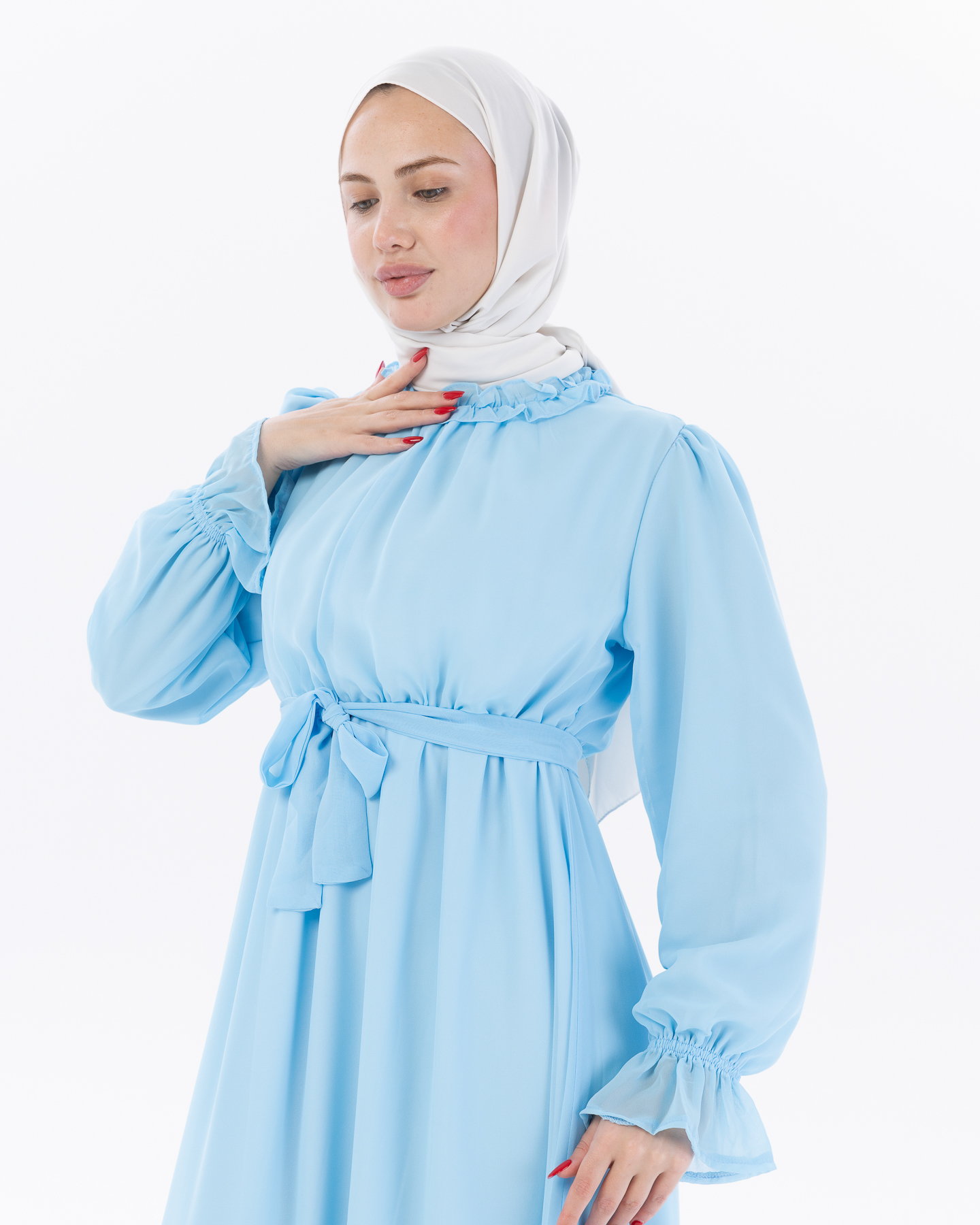 Day dress - Blue - 9