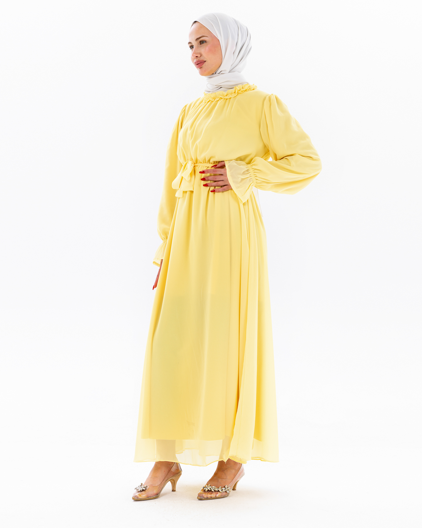Day dress - Yellow - 4