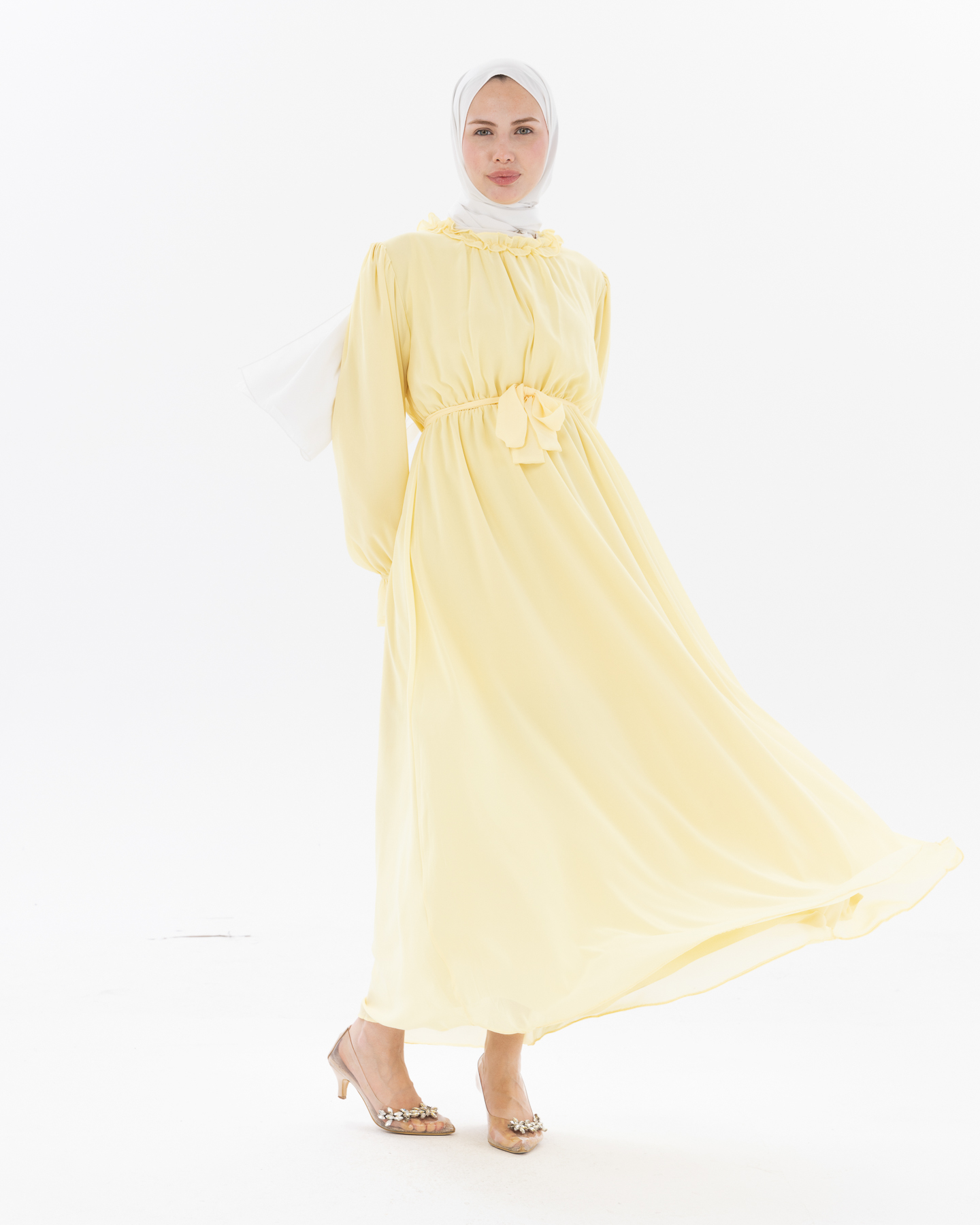 Day dress - Yellow - 7