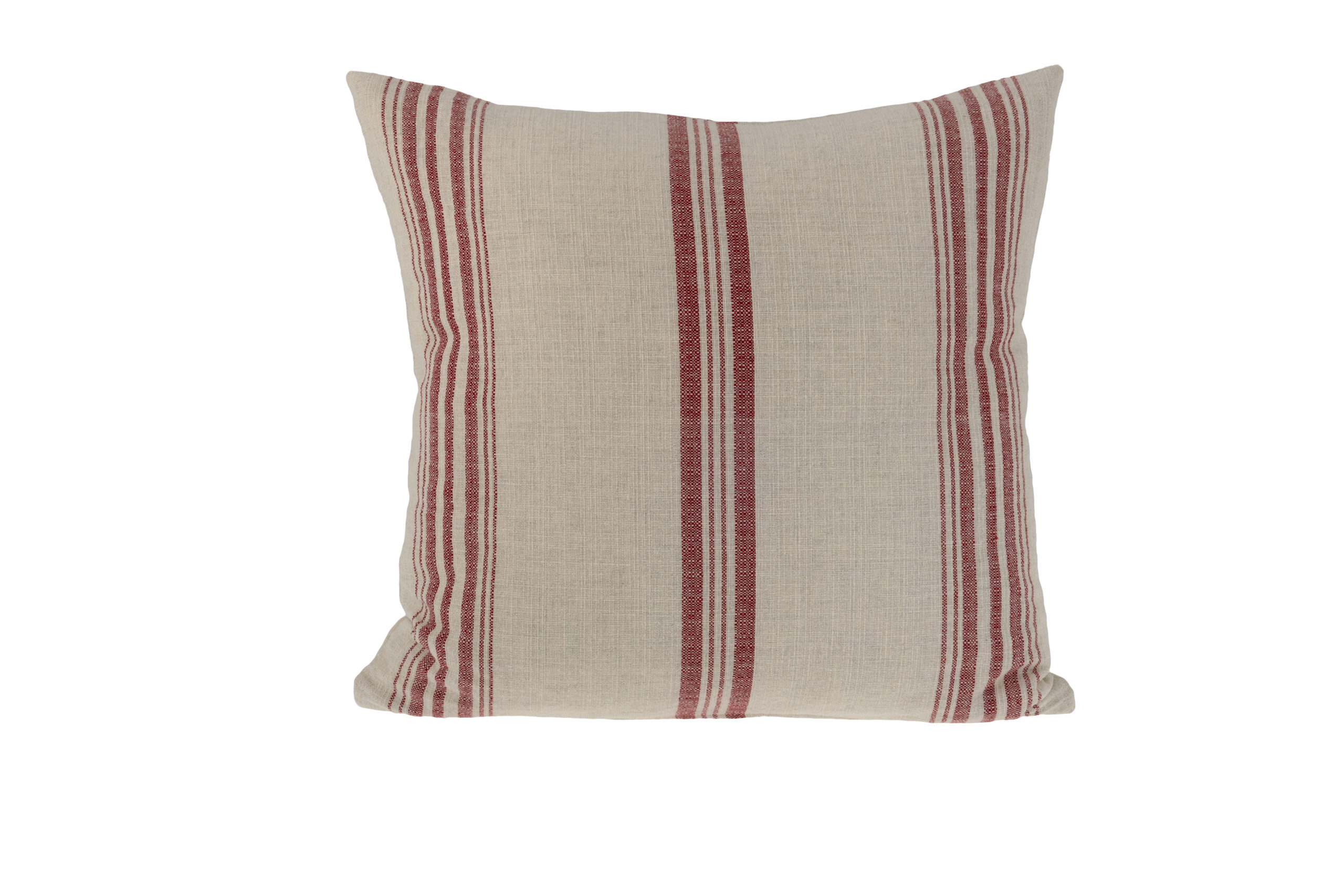 Karlevi - Natural/red cushion cover - 45 x 45 cm - 2