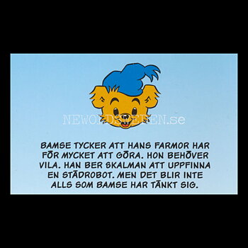 FARMOR FÅR STÄDHJÄLP - BAMSE MINIBÖCKER - MB210