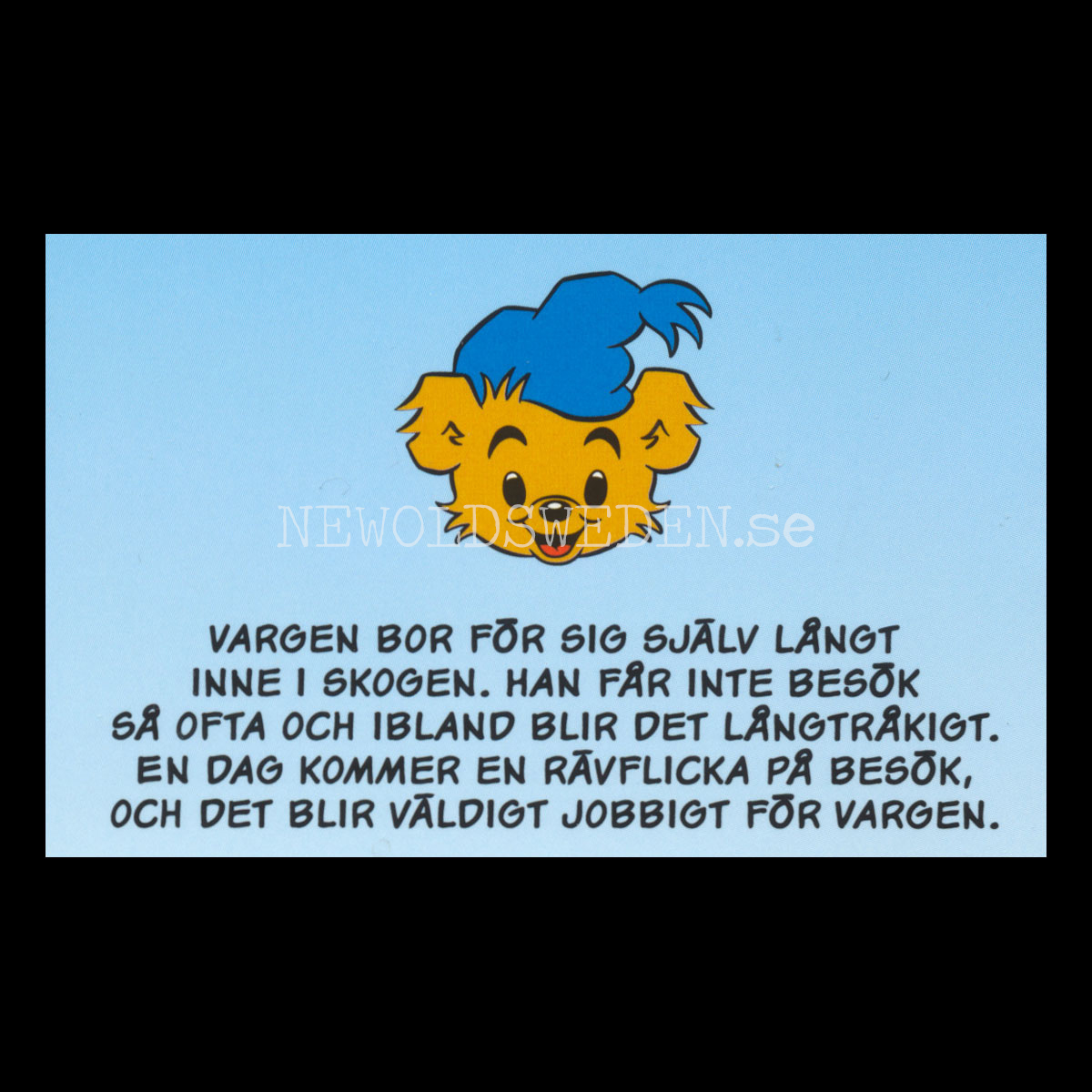 VARGEN FÅR BESÖK - BAMSE MINIBÖCKER - MB210 - 2