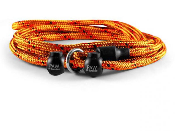 PAW of Sweden Retrieverkoppel Stoppers Trial Customized 0-160 cm - Orange