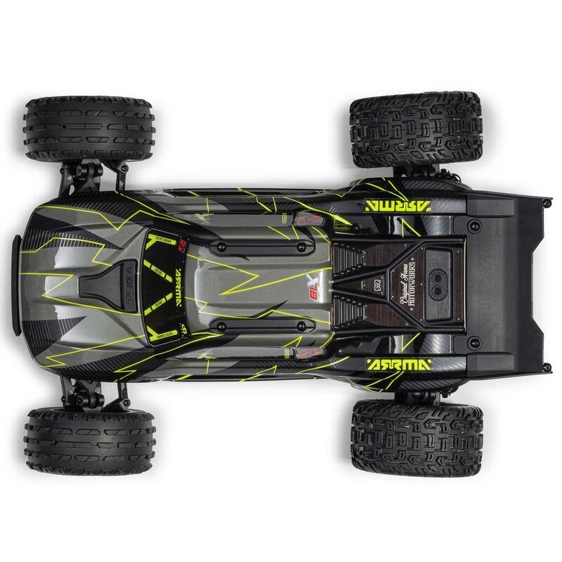 ARRMA 1/10 VORTEKS 223S DSC 2WD RTR Brushless Stadium Truck, Yellow - 14