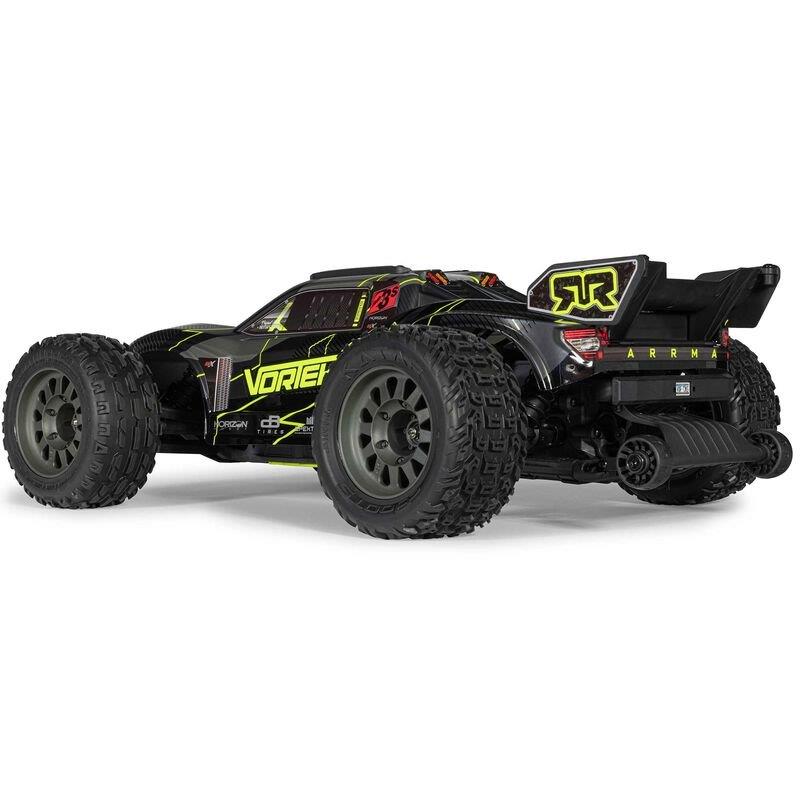 ARRMA 1/10 VORTEKS 223S DSC 2WD RTR Brushless Stadium Truck, Yellow - 19