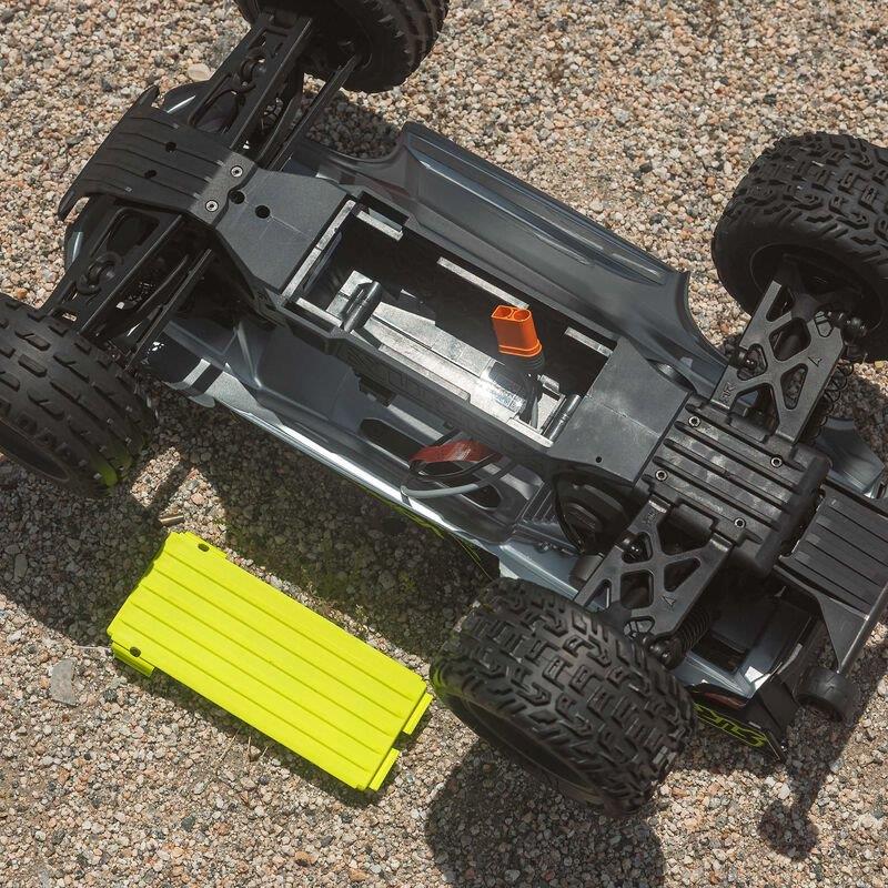 ARRMA 1/10 VORTEKS 223S DSC 2WD RTR Brushless Stadium Truck, Yellow - 10