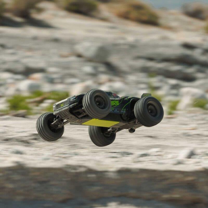 ARRMA 1/10 VORTEKS 223S DSC 2WD RTR Brushless Stadium Truck, Yellow - 7