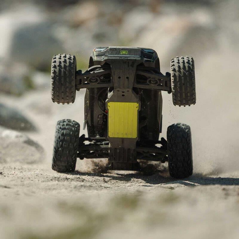 ARRMA 1/10 VORTEKS 223S DSC 2WD RTR Brushless Stadium Truck, Yellow - 8